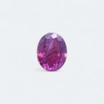 Natural amethyst gemstone