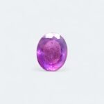 Natural amethyst gemstone