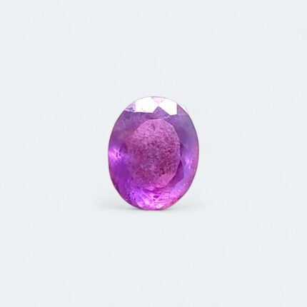 Natural amethyst gemstone