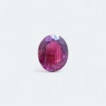 Natural amethyst gemstone