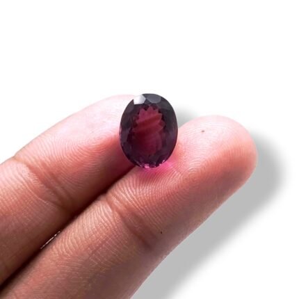 Natural amethyst gemstone