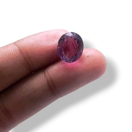 Natural amethyst gemstone