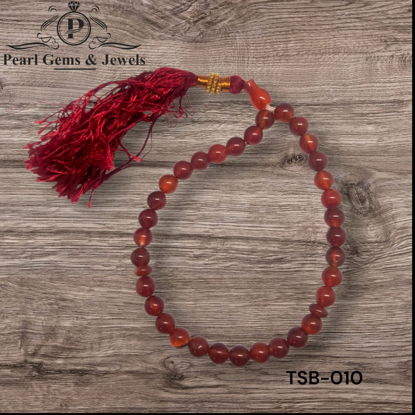 TSB-010 Yamni Aqeeq Tasbih