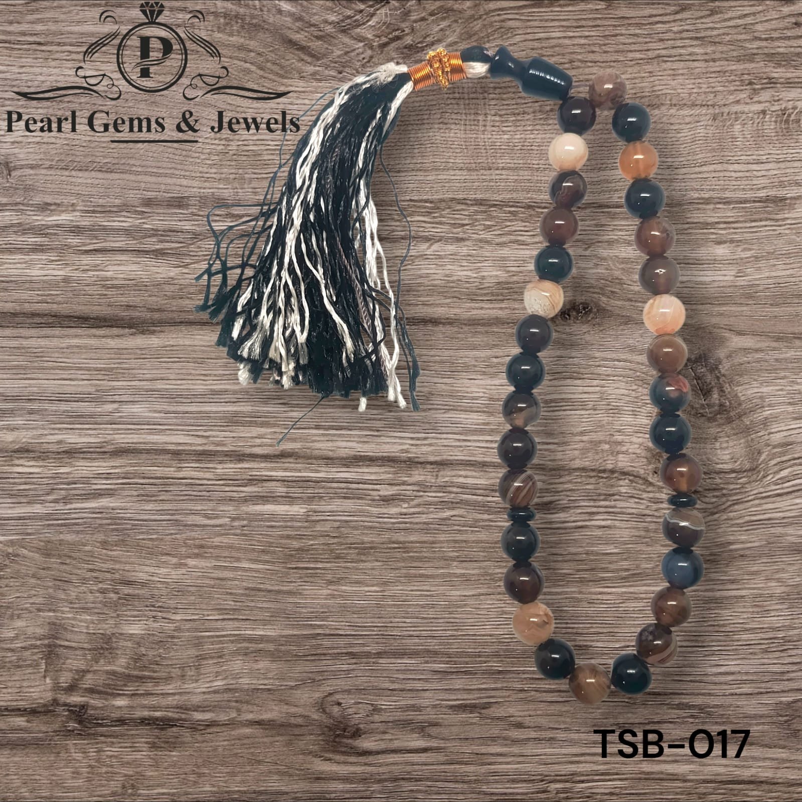 TSB-017 Sulemani Aqeeq Tasbih